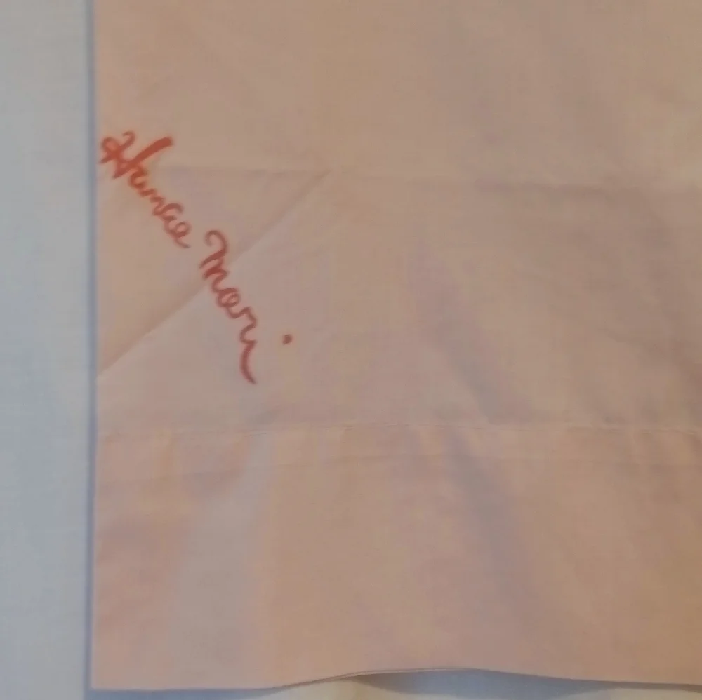 Vintage Martex x Hanae Mori Butterfly Standard Pillowcase